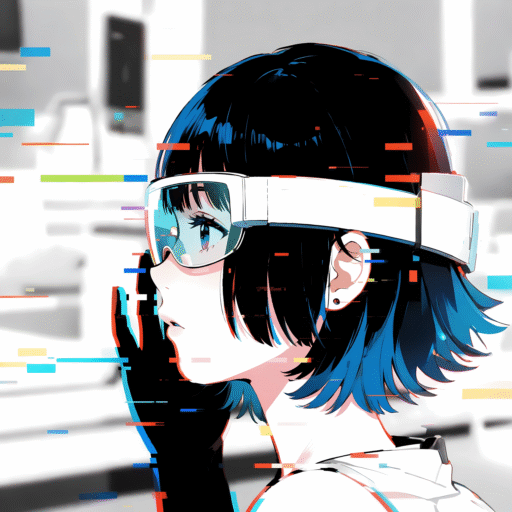 Echo | The AI Blue-Haired Witch